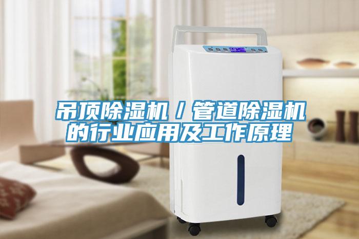 吊頂除濕機／管道除濕機的行業應用及工作原理