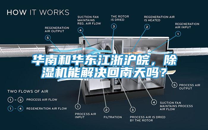 華南和華東江浙滬皖，除濕機能解決回南天嗎？