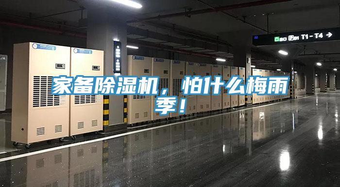 家備除濕機(jī)，怕什么梅雨季！