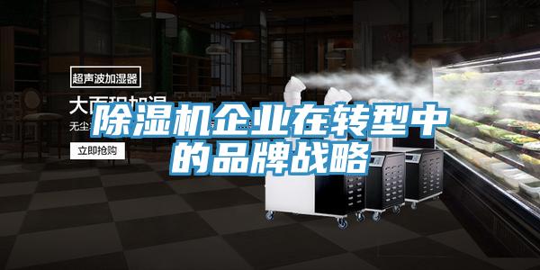 除濕機企業在轉型中的品牌戰略