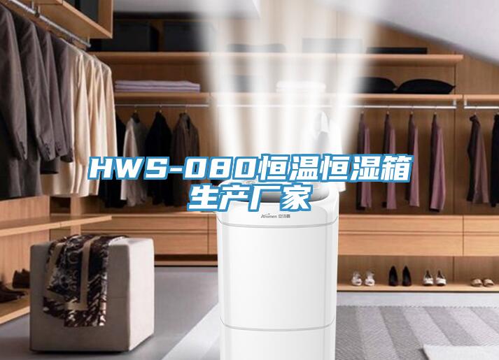 HWS-080恒溫恒濕箱生產廠家