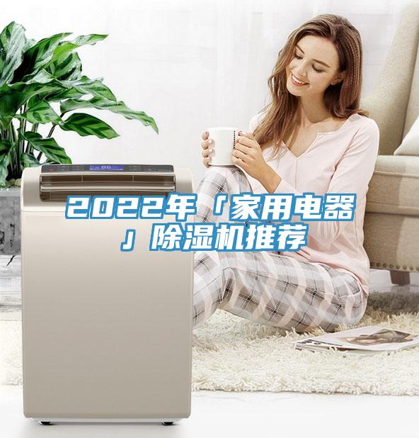 2022年「家用電器」除濕機推薦