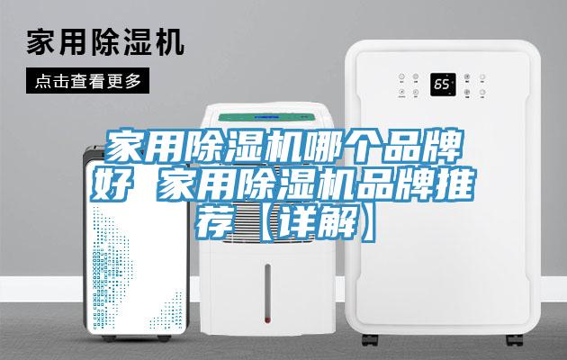 家用除濕機哪個品牌好 家用除濕機品牌推薦【詳解】