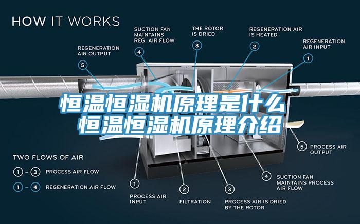 恒溫恒濕機原理是什么 恒溫恒濕機原理介紹