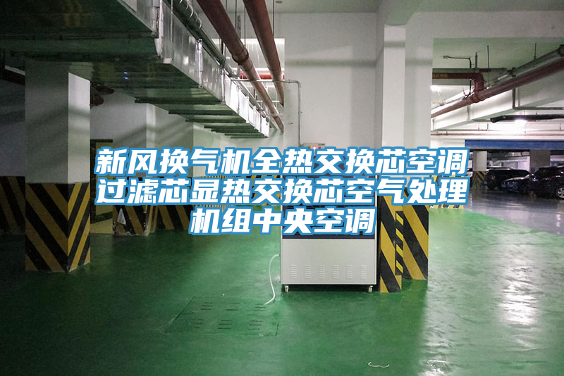 新風換氣機全熱交換芯空調過濾芯顯熱交換芯空氣處理機組中央空調