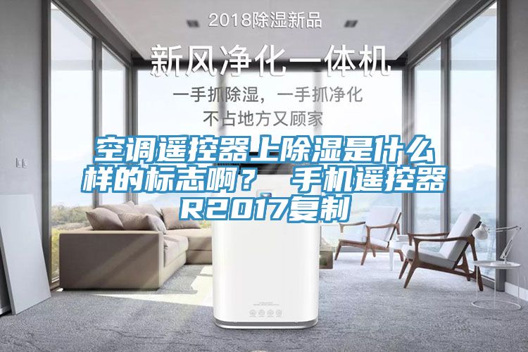 空調遙控器上除濕是什么樣的標志啊？ 手機遙控器R2017復制