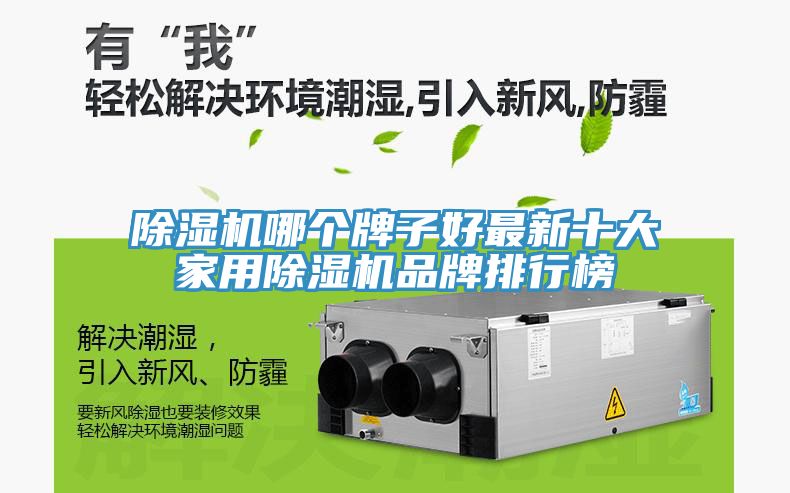 除濕機哪個牌子好最新十大家用除濕機品牌排行榜